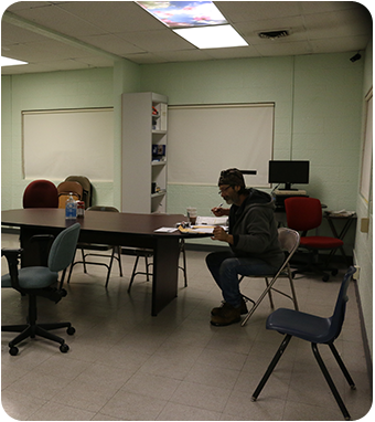 day center dining area