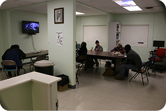 day center dining area